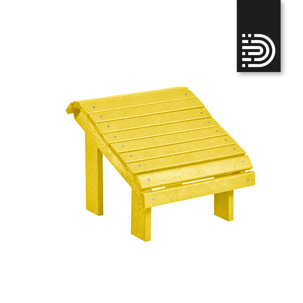 F04 Premium Footstool - yellow 04