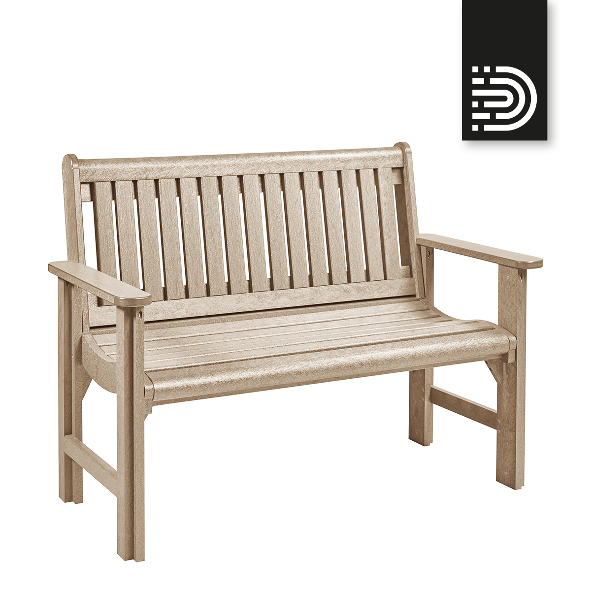 B01 4' Premium Garden Bench- beige 07