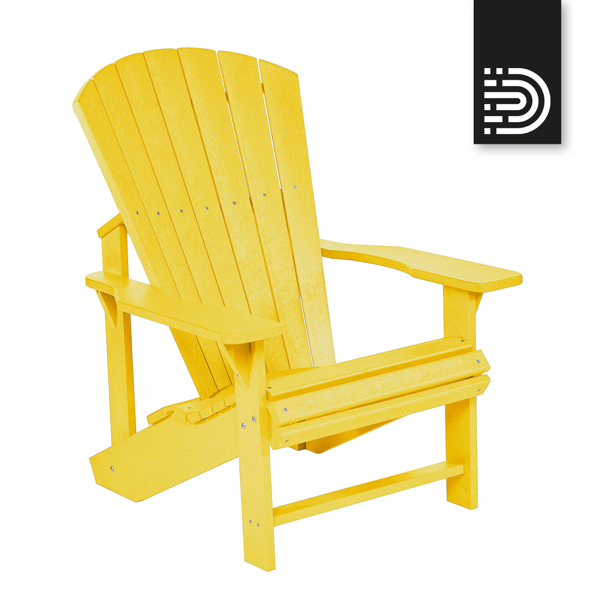  C01 Classic Adirondack Chair - yellow 04