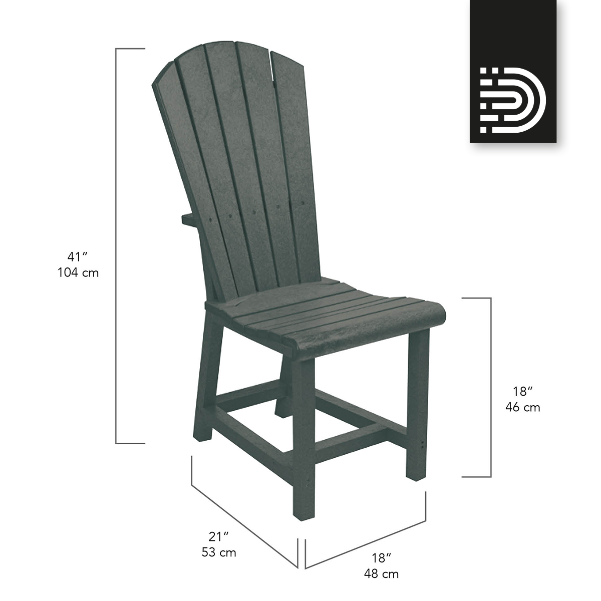 C11 Addy Dining Side Chair - white 02 
