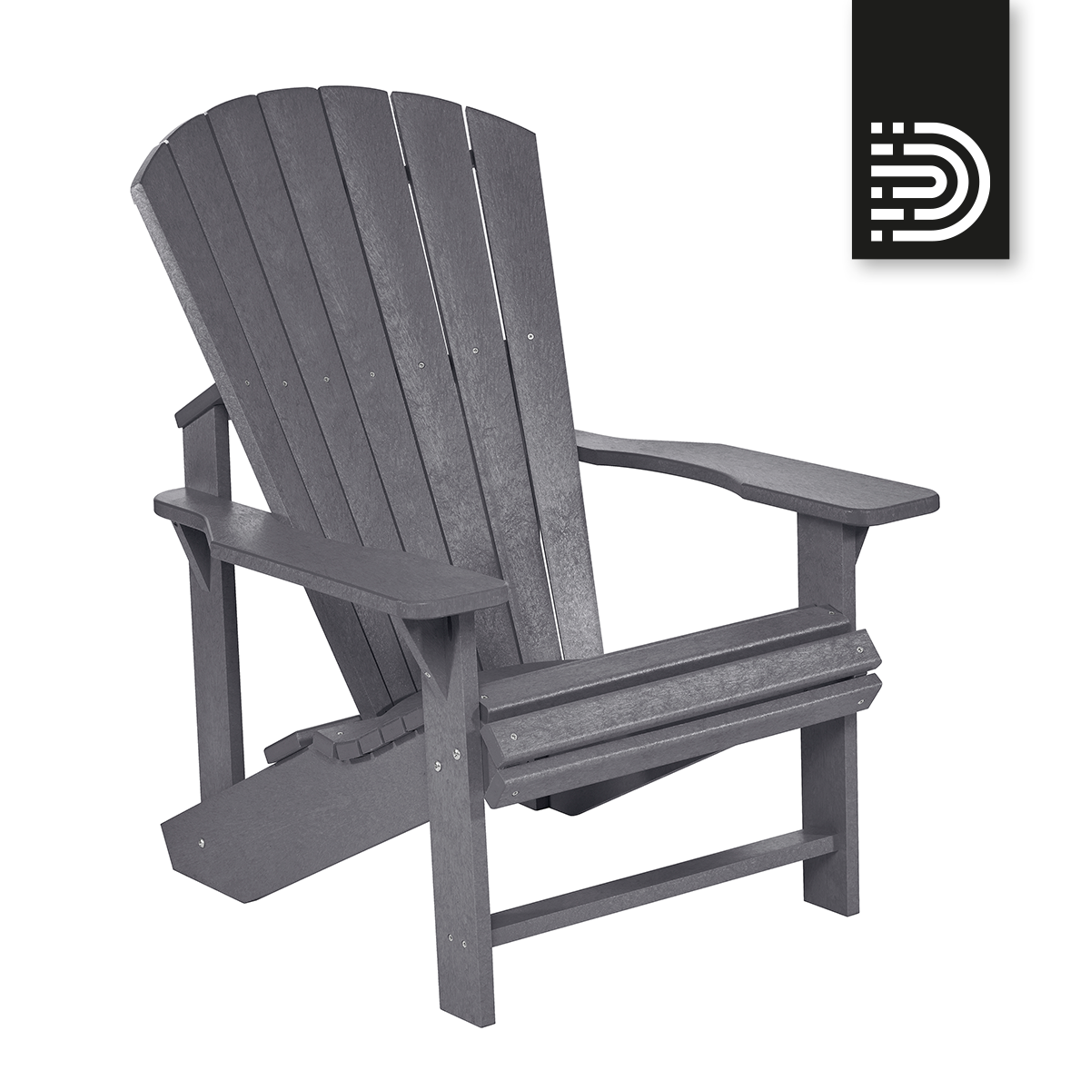 C01 Classic Adirondack Chair - slate grey 18