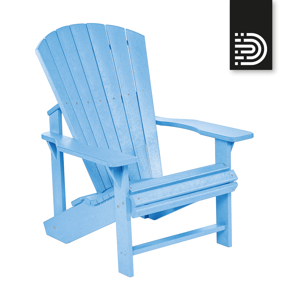  C01 Classic Adirondack Chair - sky blue 12