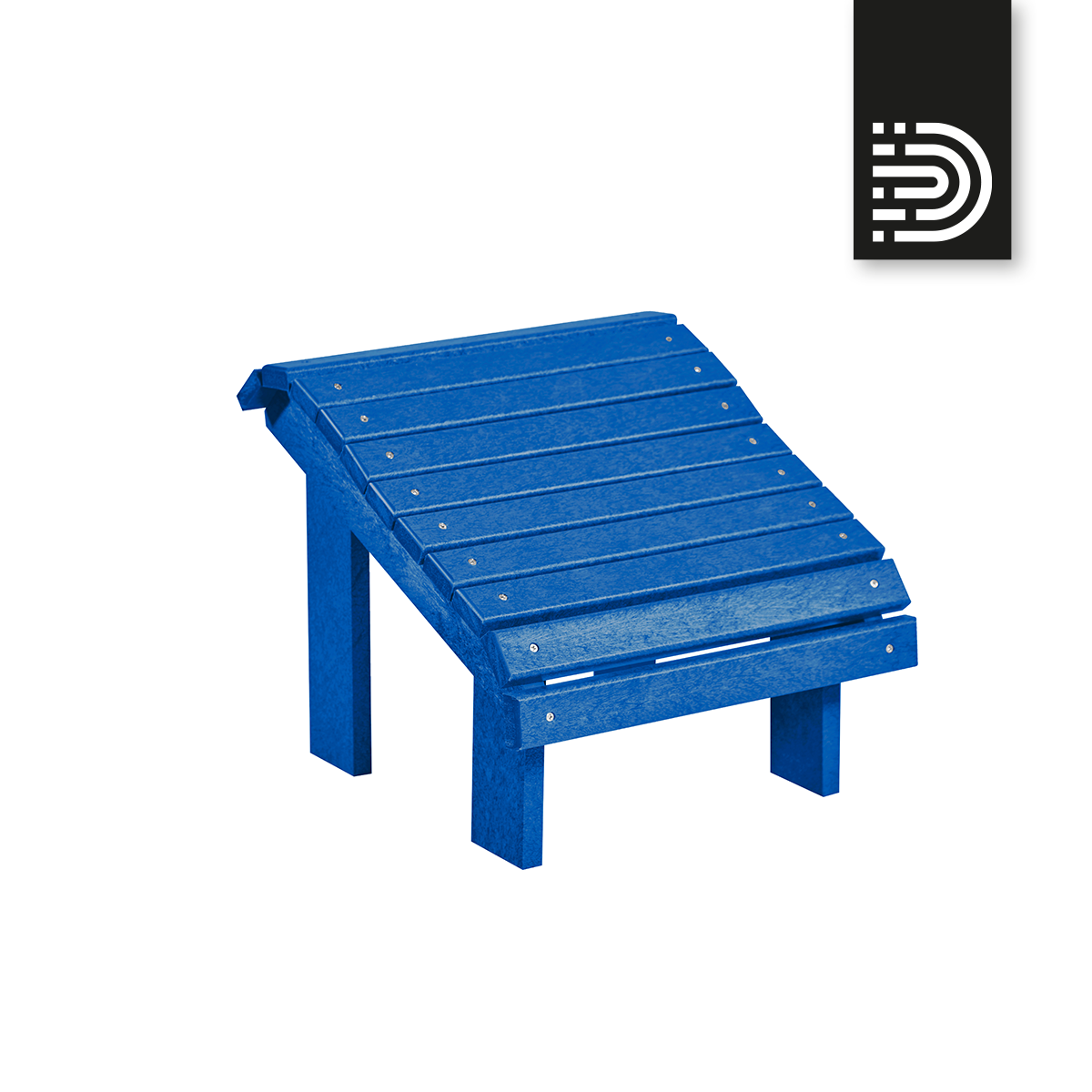 F04 Premium Footstool - blue 03