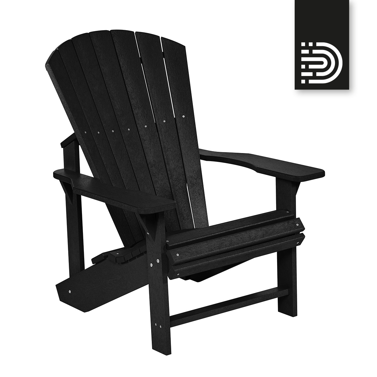  C01 Classic Adirondack Chair - black 14