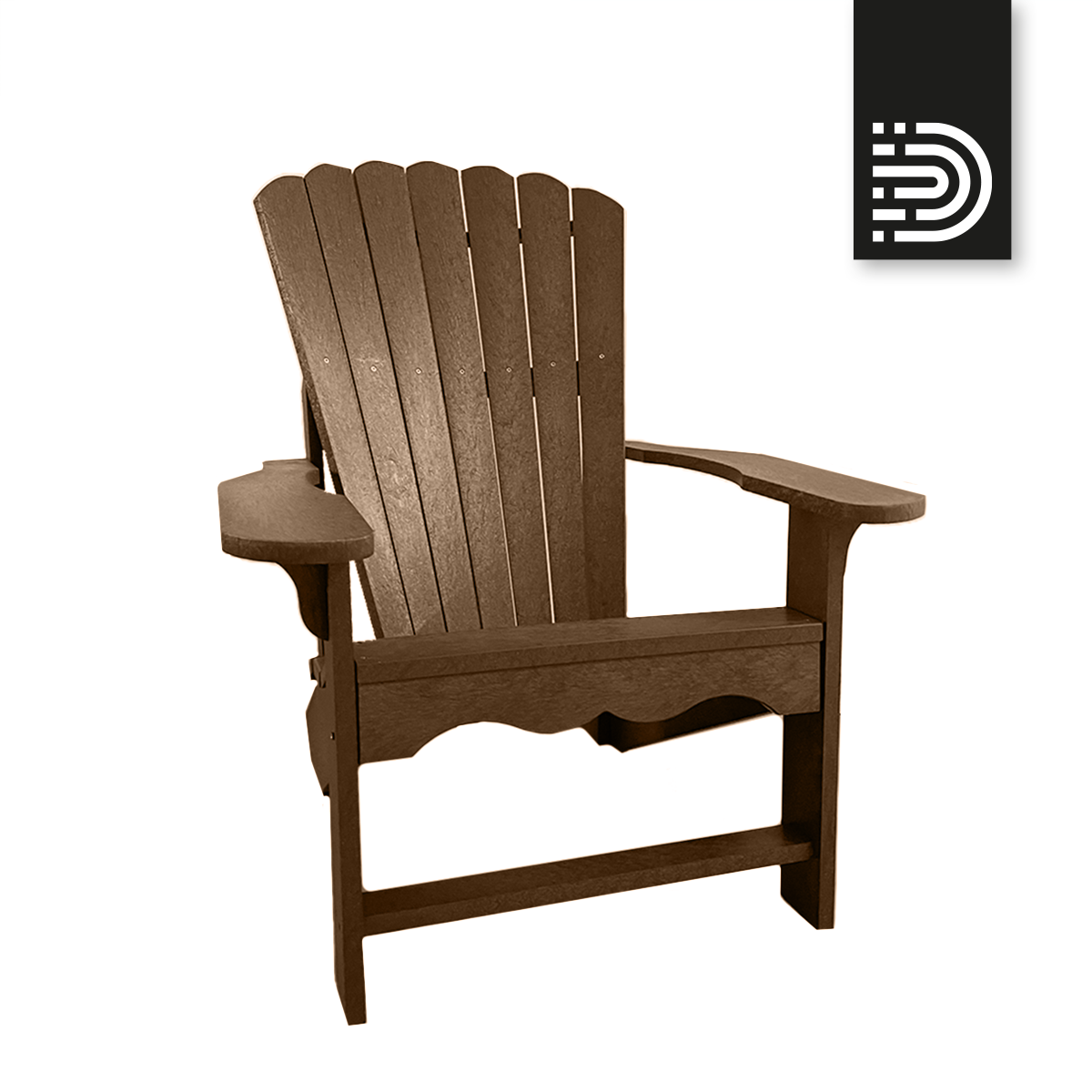  B-Ware: CAPCX07 Classic Adirondack Chair - Expresso 46