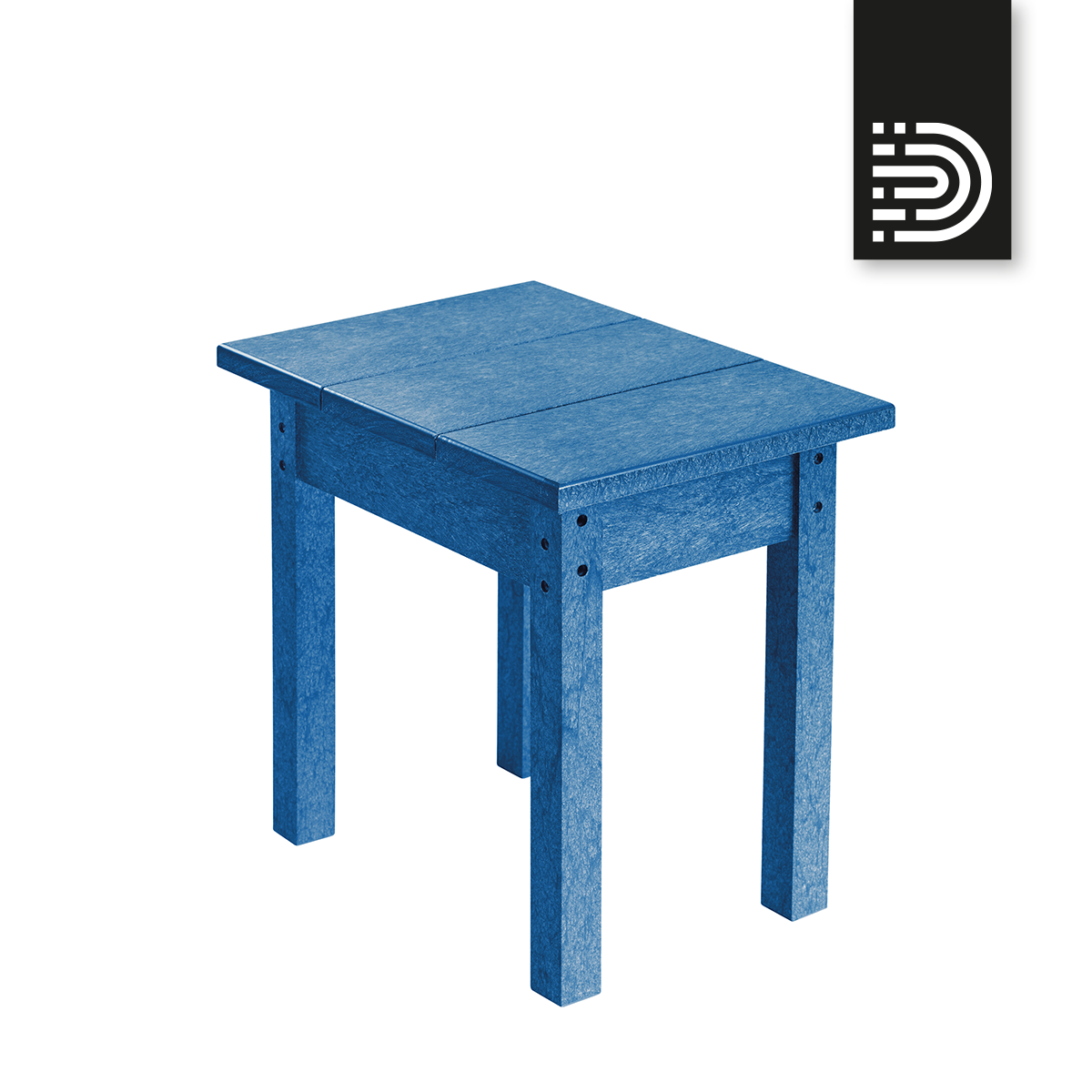 T01 small rectangular table - blue 03