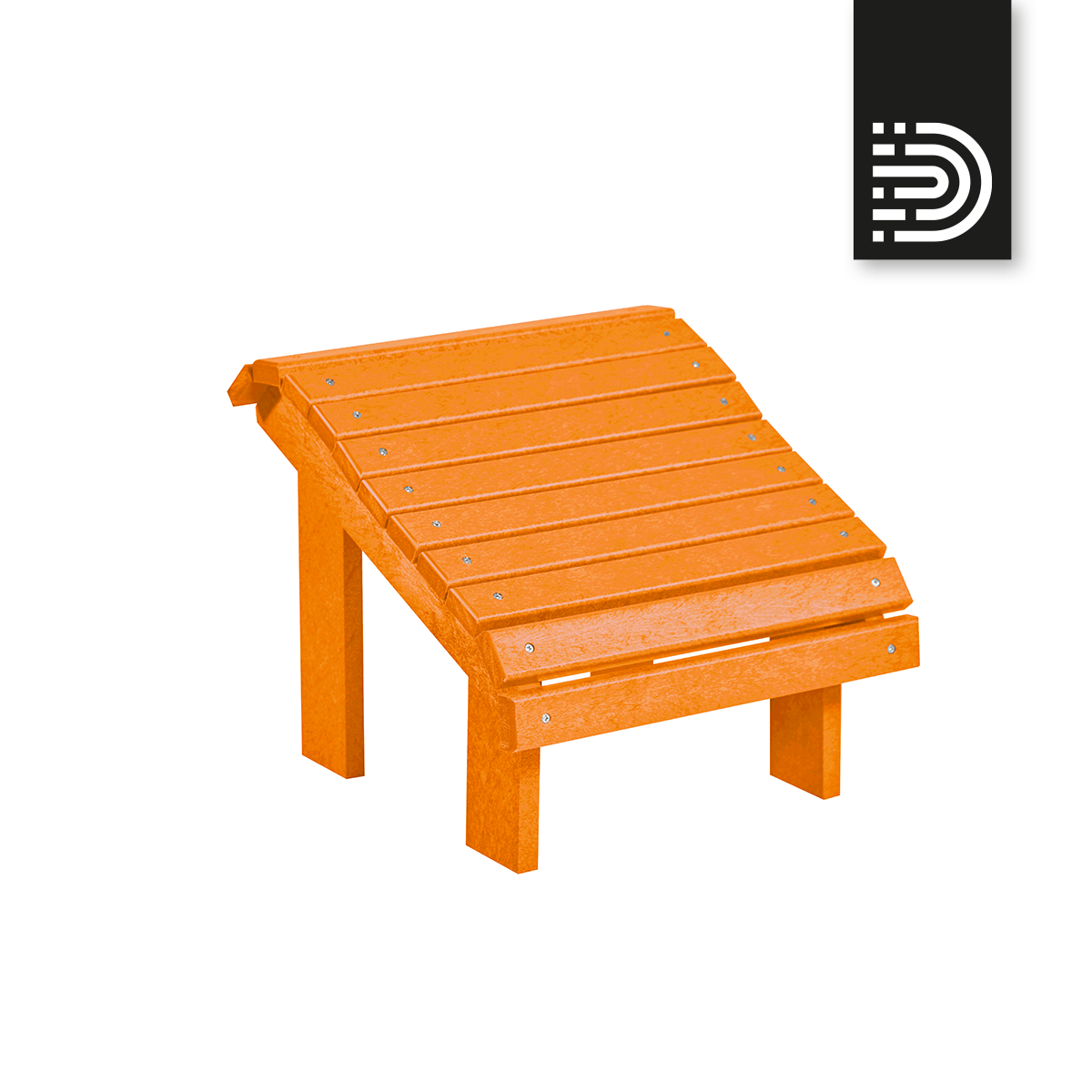 F04 Premium Footstool - Orange 13