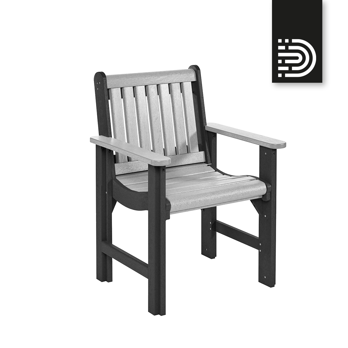 C12 Dining Chair - slate grey 18/light grey 19